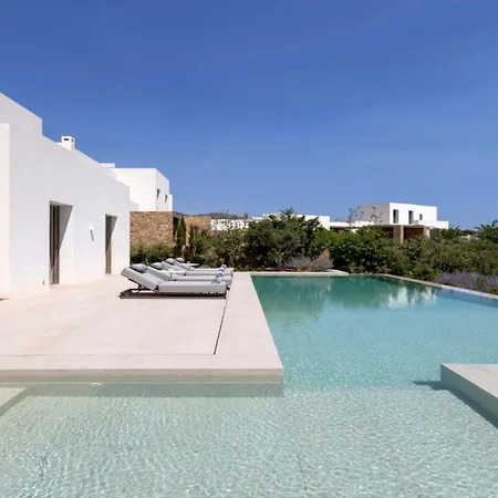 Villa -votsalakia- Brand New Seaside 5bdr Lavender Aliki (Paros)